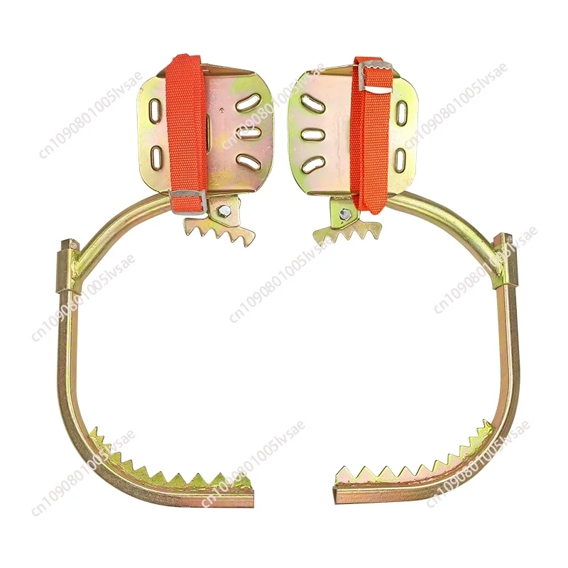 

NEW Tree Climbing Electrician Wooden Pole Foot Buckle Iron Shoe Tree Climbing Tool Cable Electric Pole Climbing Pole Foot Buckle