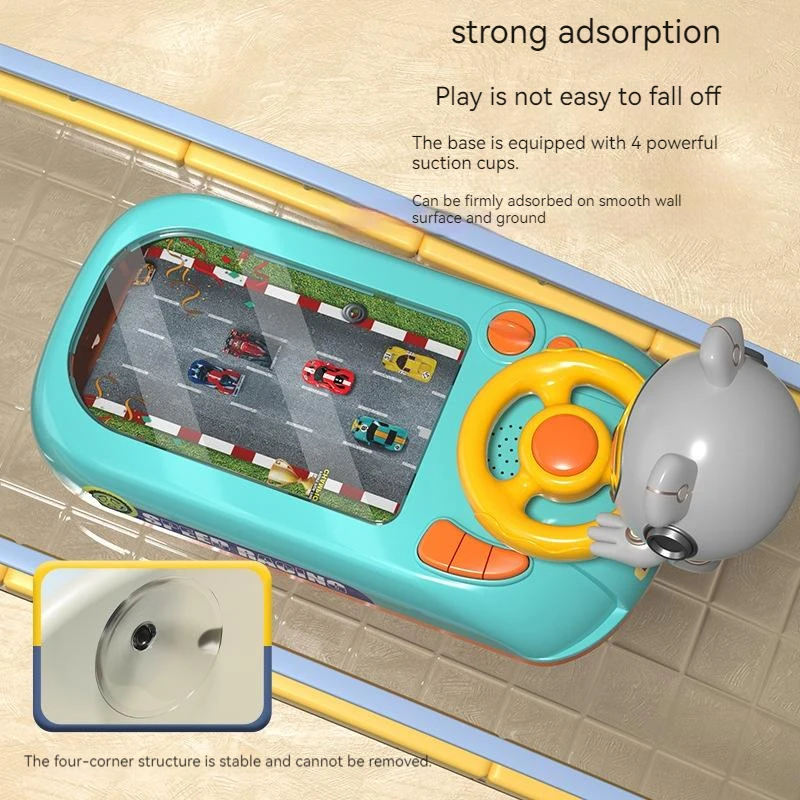 

Детская игрушка-головоломка на руль, электрическая Гоночная машина, настольная игра