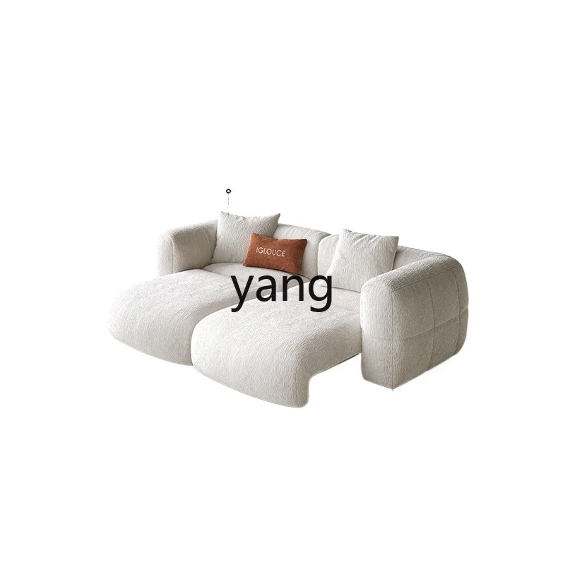 

LMM electric sofa bed fabric sofa retro Italian living room adjustable