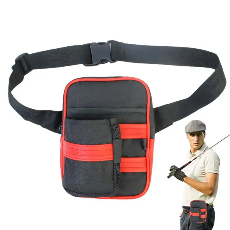 

Golf Accessory Bag Men Waist Pack Golf Pouch Large Fanny Pack Stretch Outdoor Sports Waist Bag Golf Bag Accessories For Mobile