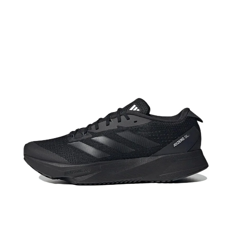 Adidas Adizero SL Comfort Trend Fabric Non-slip Wear-resistant Lightweight Low-top Casual Training Running Shoes Unisex Black