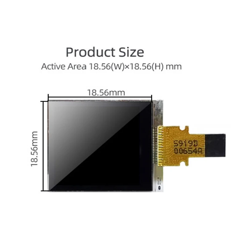 LS010B7DH04 Sharp Original New 1.0 Inch 128x128 LCD 3-wire SPI Interface Small TFT LCD Display Screen