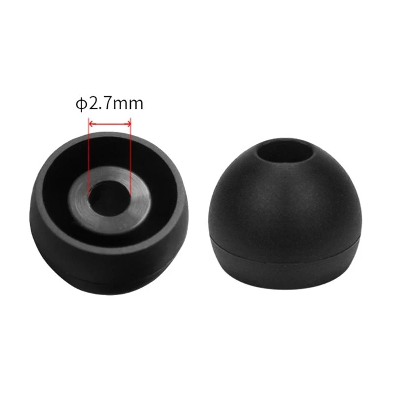 4Pairs Silicone Earbuds Eartips Replacements For CKM5 In Ear Earphones 4pairs