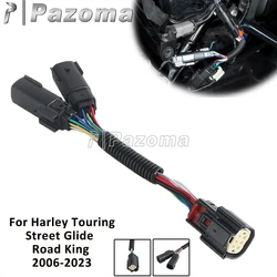 For Harley Touring Road King Street Glide Road Glide Special Motorcycle Rear Taillight LED Light Y Wiring Hardness Connector Kit