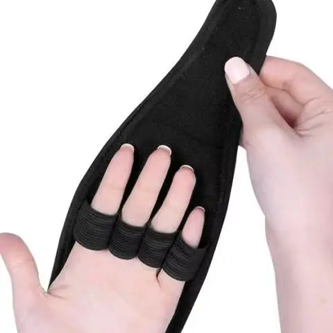 1Pcs Auxiliary Fixed Gloves Rehabilitation Training Tool Hand Fist Finger Gloves For Stroke Hemiplegia Patient