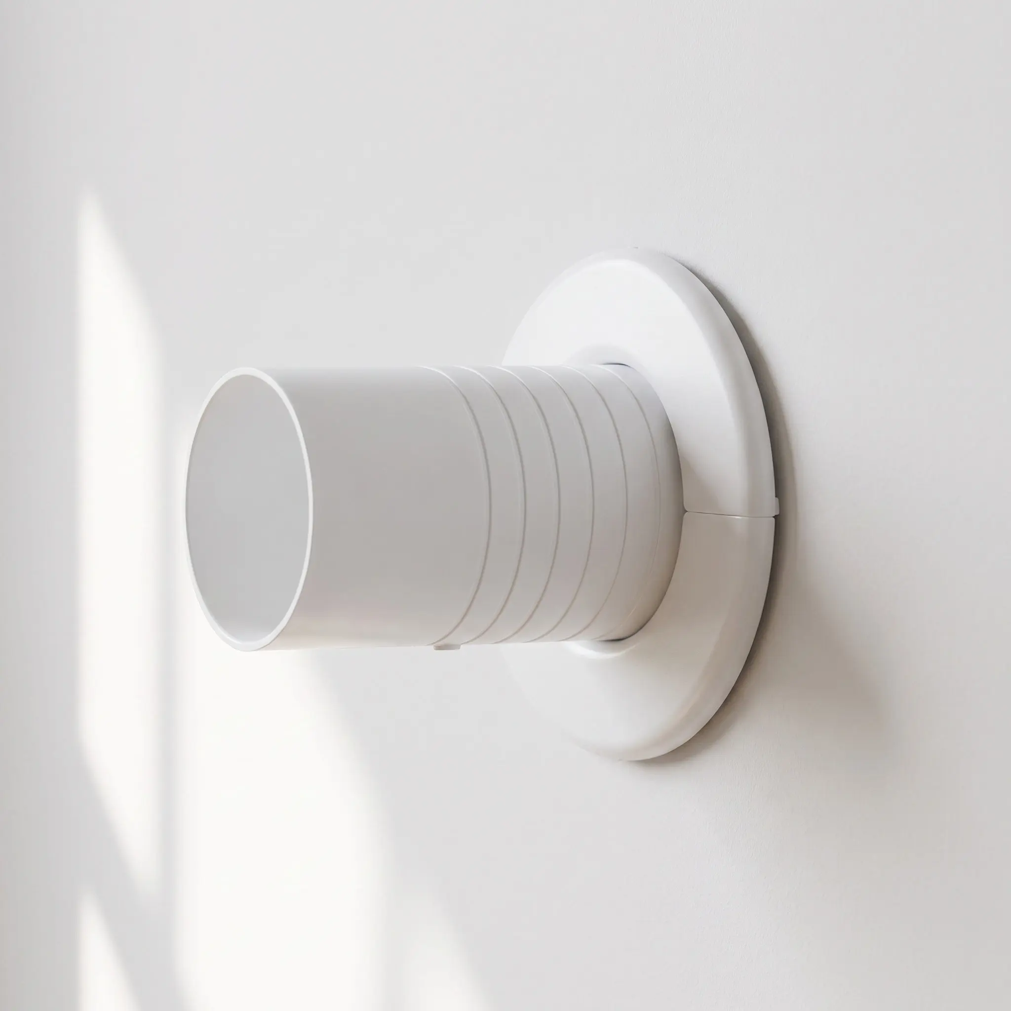 Mini Split AC Cover Sleeve Kit – PVC Wall Pass-Through Protector for Cable, Wire & Drain Hose, White