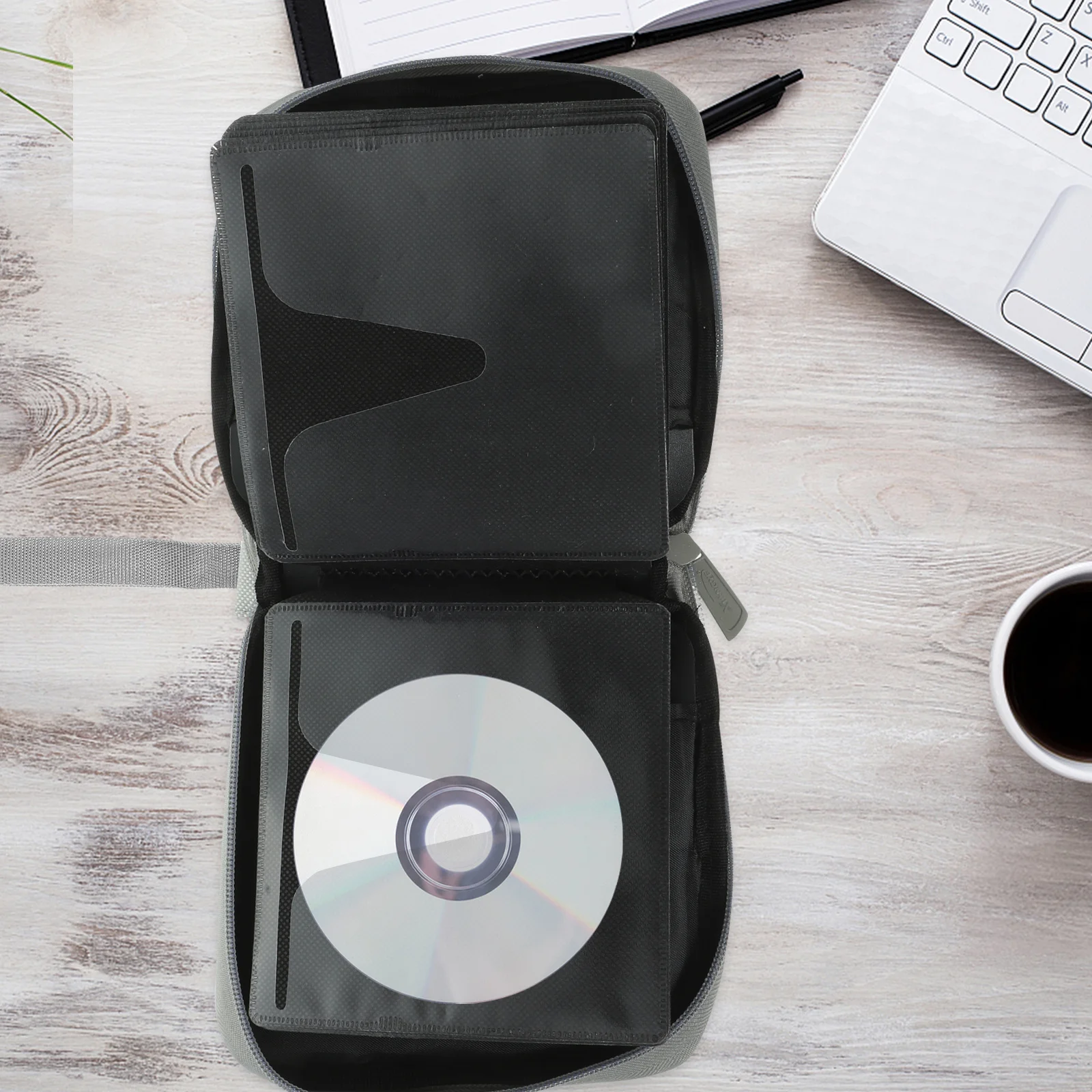 

Premium Shockproof Car Cd Dvd Storage Bag Compact Portable Organizer Perfect for Travel Business Trips Home Use and Gift
