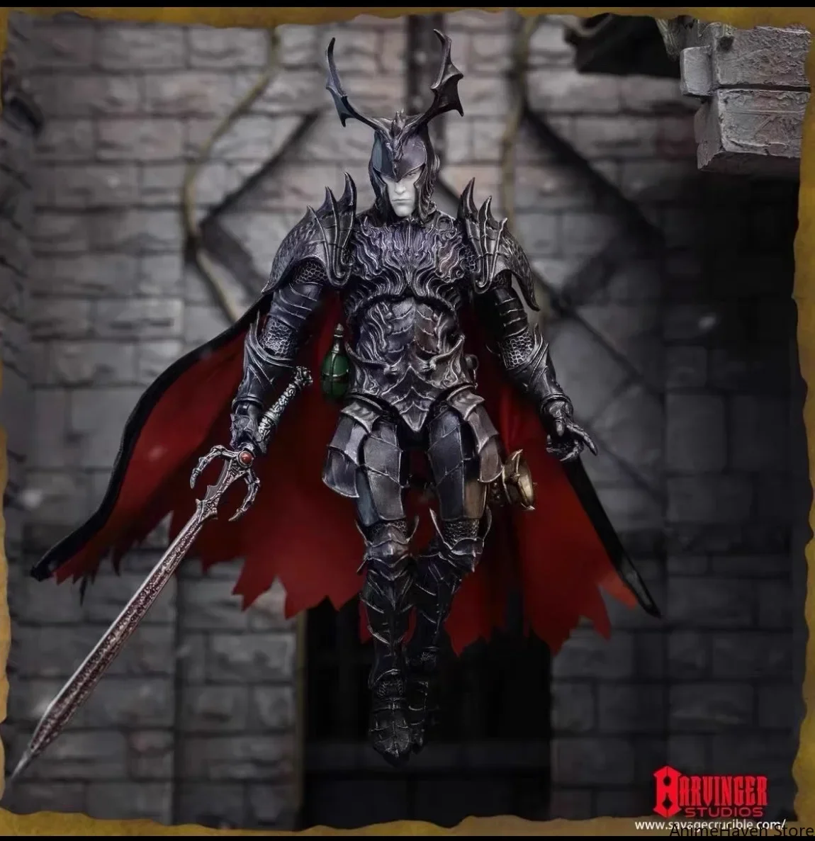 In Stock Harbinger HS Studio Savage Forge 1/12 Lich King Prototype Eric Action Figure Toy Collection Gift