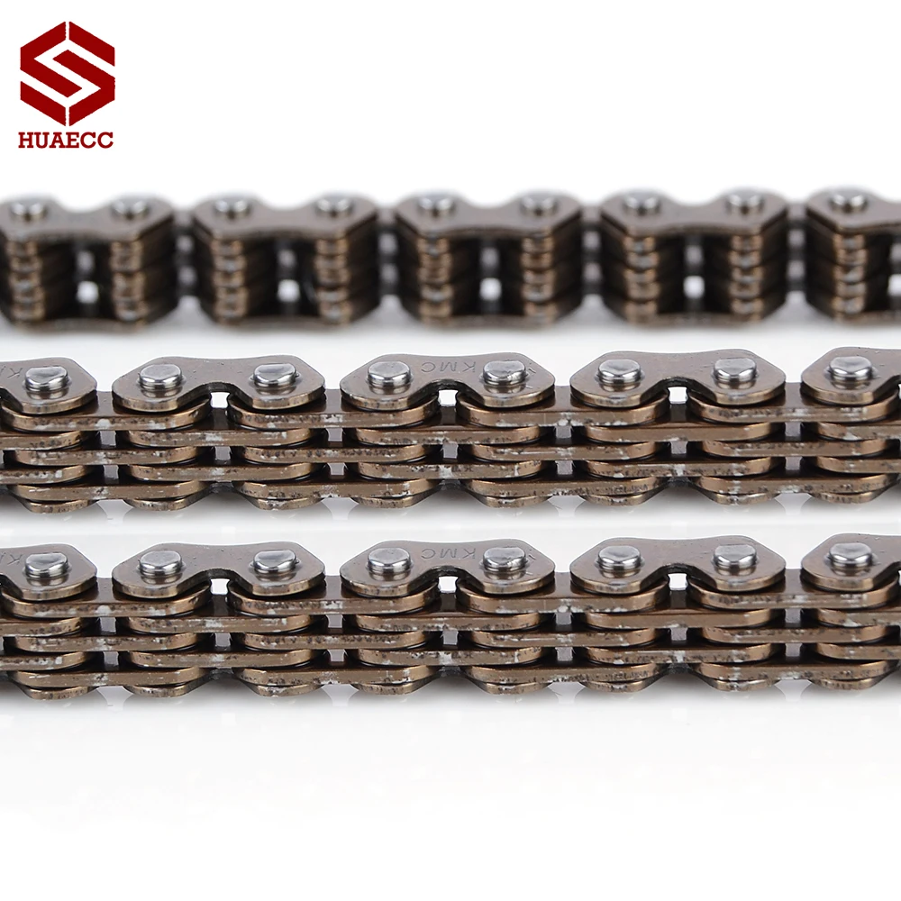 Crankshaft Cam Timing Chain for Kawasaki KVF400A KVF400C KVF400B KVF400D Prairie 400 4x4 ZX400 ZX-4 ZXR400R ZXR400L KLF400 B1-B7