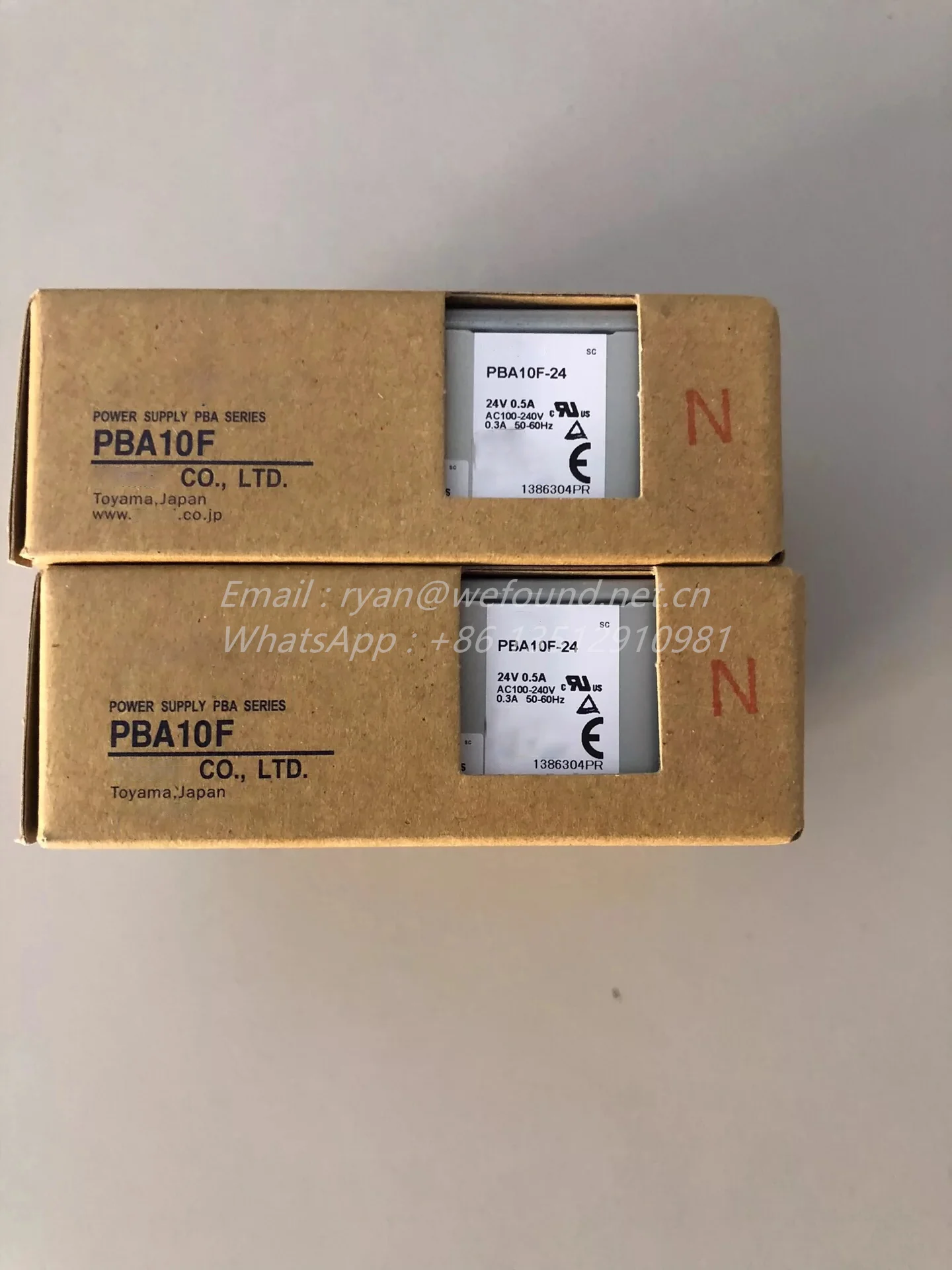 PBA10F-24 لإمداد الطاقة من سلسلة COSEL PBA 24 فولت 0.5 أمبير 12 وات