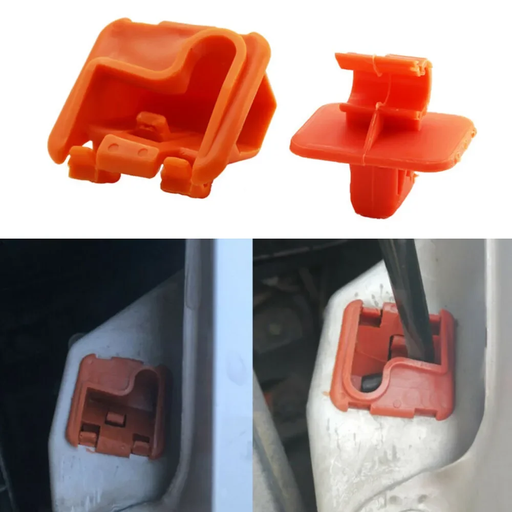 1SET Hood Bonnet Prod Rod Support Stay Clips Clamp For Skoda Fabia 2007-2014 Octavia 2004-2013 1U0823570A