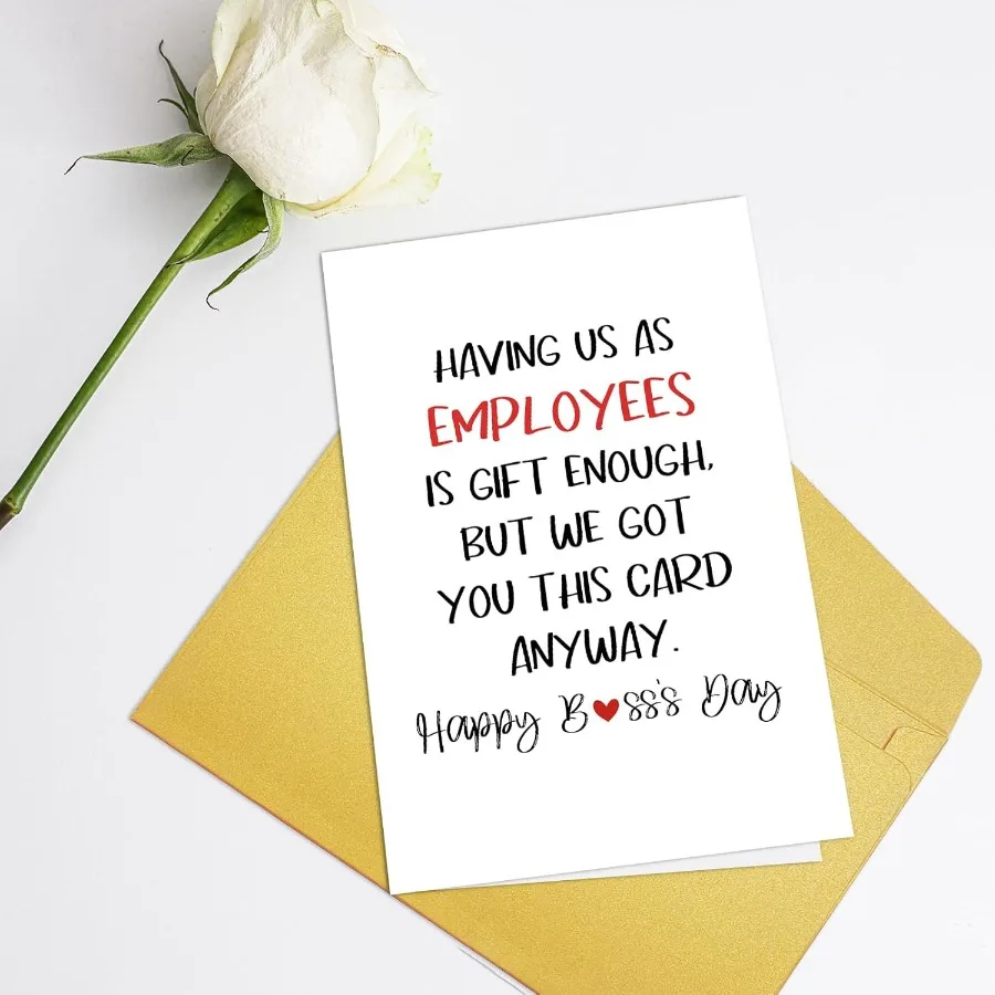 بطاقة عيد سعيد لبطاقة عيد الرئيس المضحكة من بطاقة تقدير رئيس الموظفين في يوم الرئيس #3