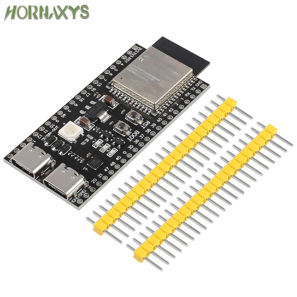 ESP32-S3 Development Board 2.4G Wifi Module for Arduino ESP IDF ESP32-S3-WROOM-1 N8R2 N16R8 44Pin Type-C 8M PSRAM ESP32 S3