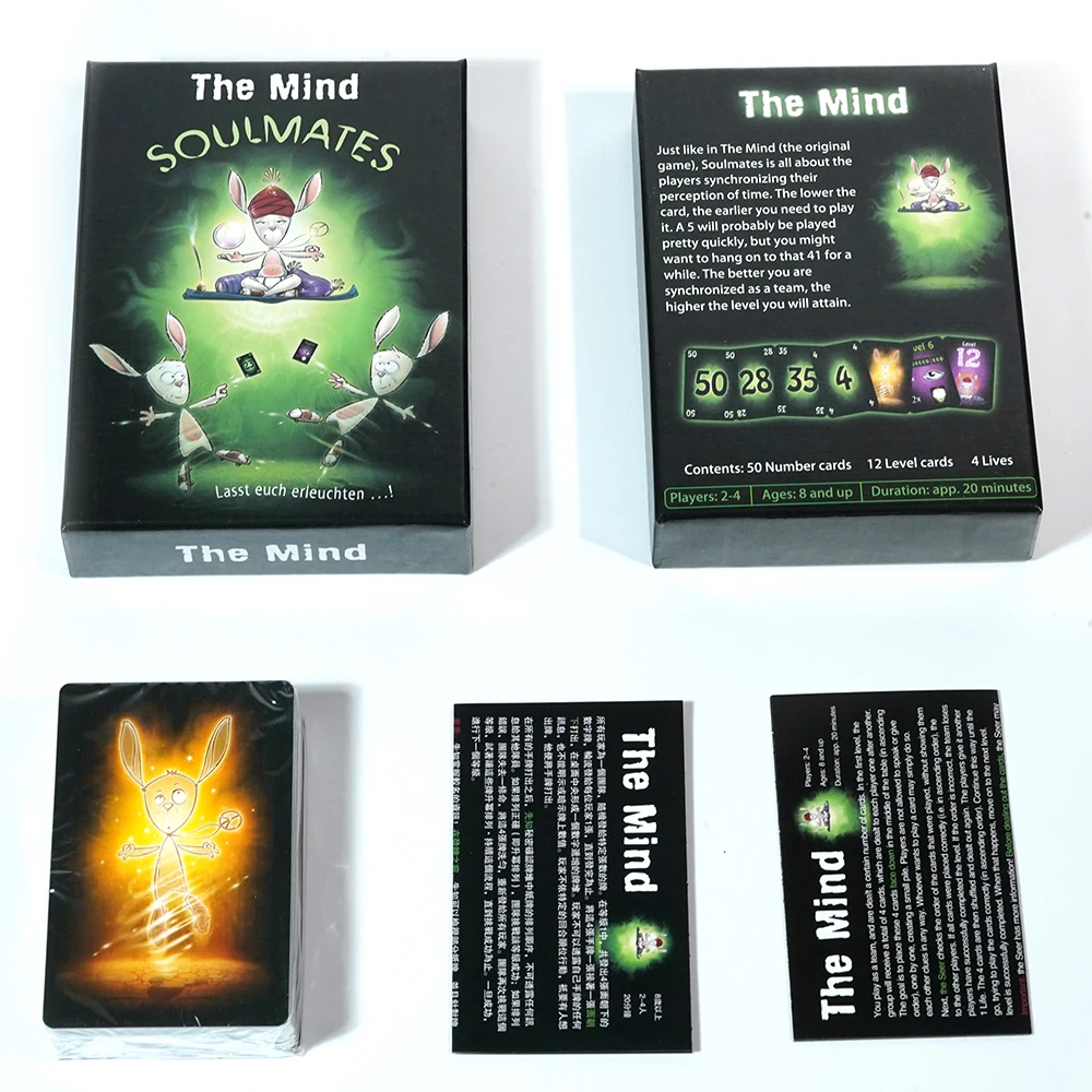 The Mind Soulmates Family Friendly Board Games Game Night Card Games