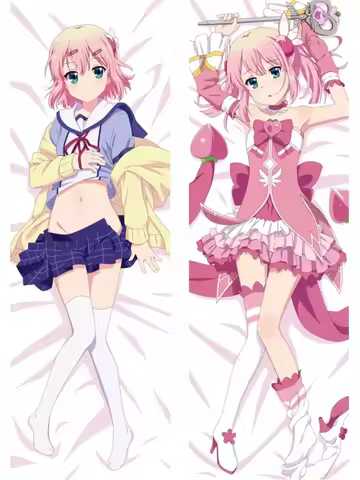 The New Dakimakura Anime The Demon Girl Next Door Yoshida Yuko Chiyoda Momo Decorative Pillowcase Hugging Body Pillow Cover Case
