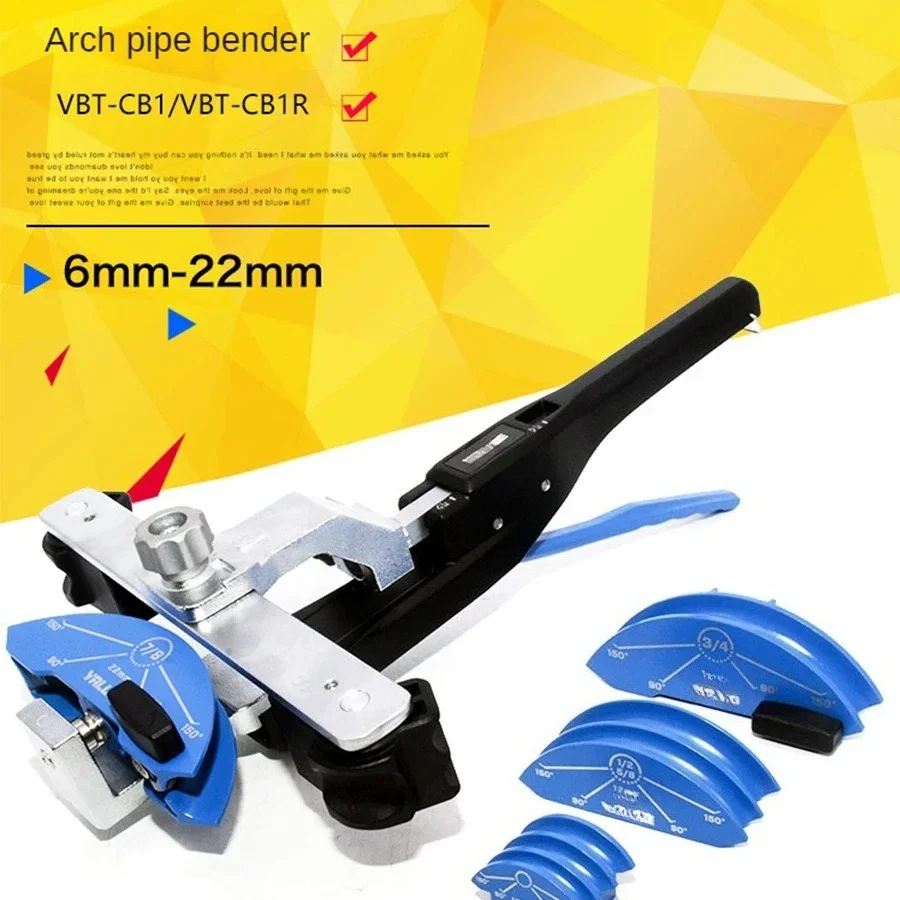 manual pipe bender 7 in 1 copper tube aluminum tube VBT-CB1 VBT-CB1R air conditioning bend