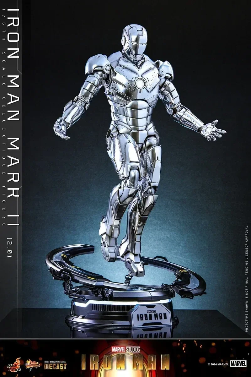 In Stock HOTTOYS HT Avengers Iron Man MK2 Iron Man Action Figure Model Toys Gifts