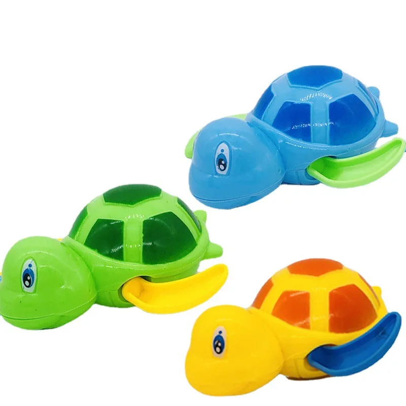 Little Turtle Toys for Children, Banho, Natação legal, Baby Chains, Banheiro, Natação, Jogo de água