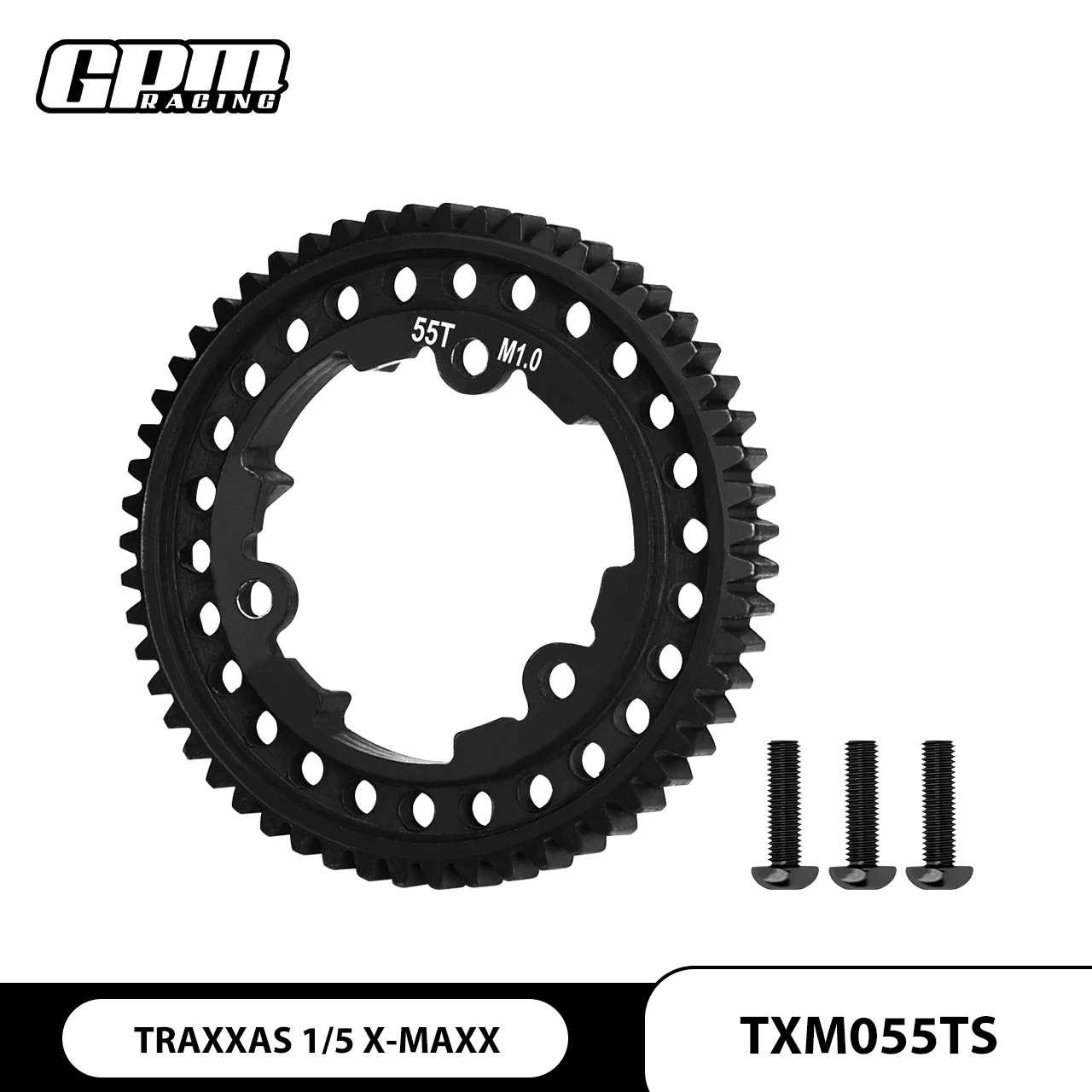 

GPM Steel Spur Gear (55T) For TRAXXAS 1/5 X-Maxx