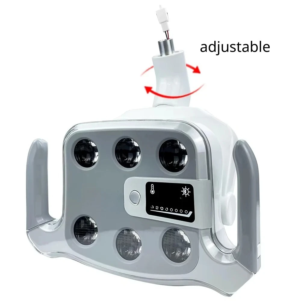 Lámpara ajustable con 6 bombillas Equipo para iluminación