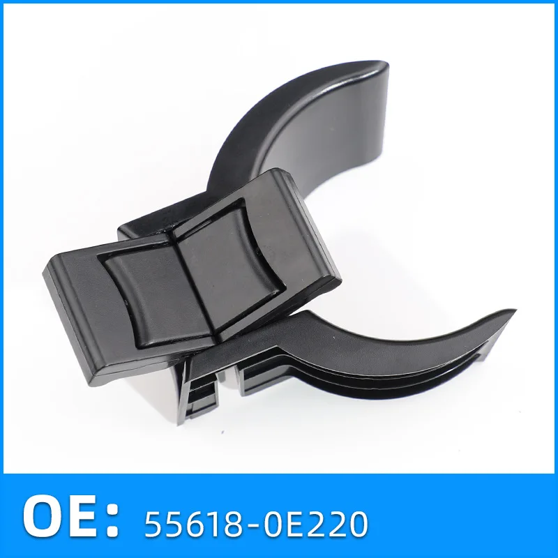 

55618-0E200-CO подходит для подстаканника Toyota Highlander, зажима для напитков, пряжки коробки подлокотника.
