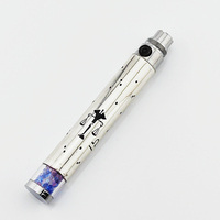 Colorful LED Flash Ego-T Battery Ego 510 Vape Pen Engraved Astrology Horoscope Designs For E-Cigarette CE4 Evod MT3 T3S Atomizer