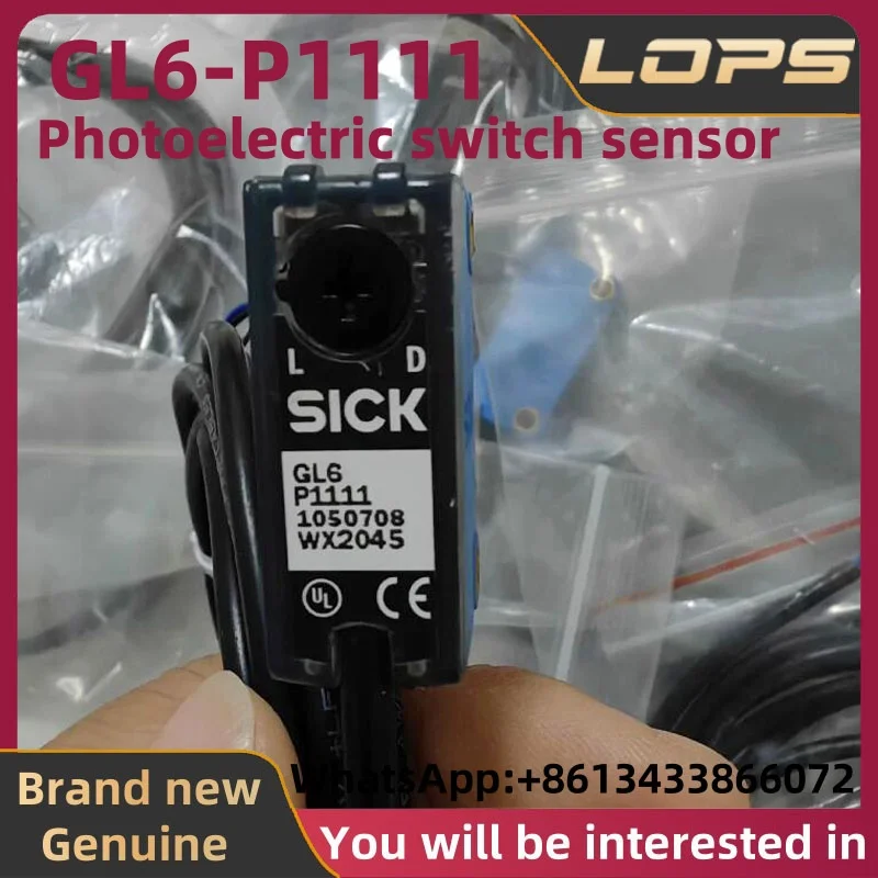 GL6-P1111 Brand new original SICK Photoelectric switch sensor, large quantity in stock, welcome to consult