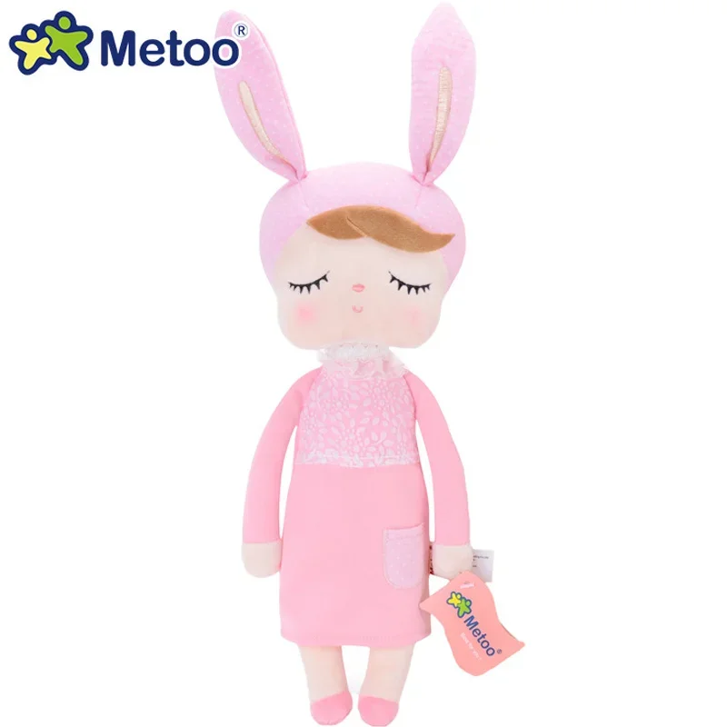 Metoo Originele Gepersonaliseerde Pop 34Cm Angela Retool Hert Naam Kamer Decor Squishy Knuffel Bruiloft Afstuderen Pluche Speelgoed Baby Kids Cadeau