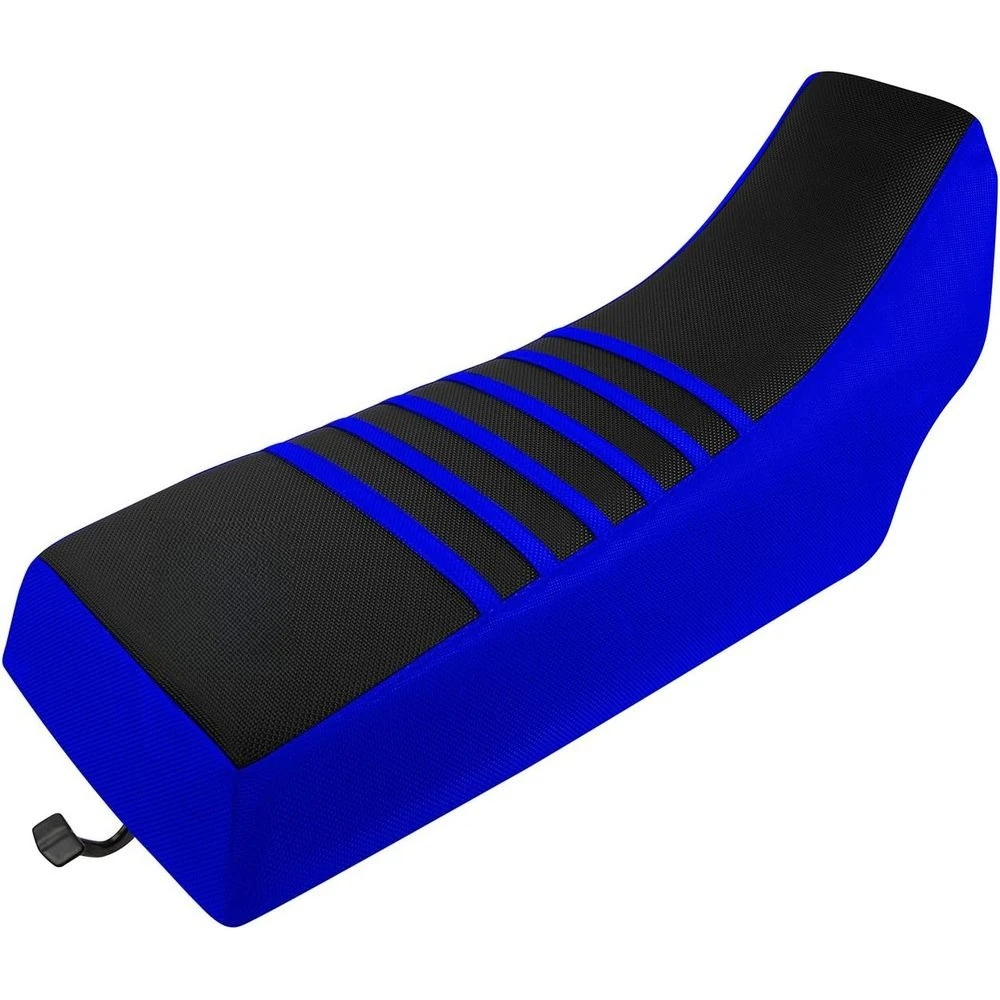 

ATV Seat Cover for 1986-2004 Models with Blue Sides, Black Top, and Blue Ribs #111