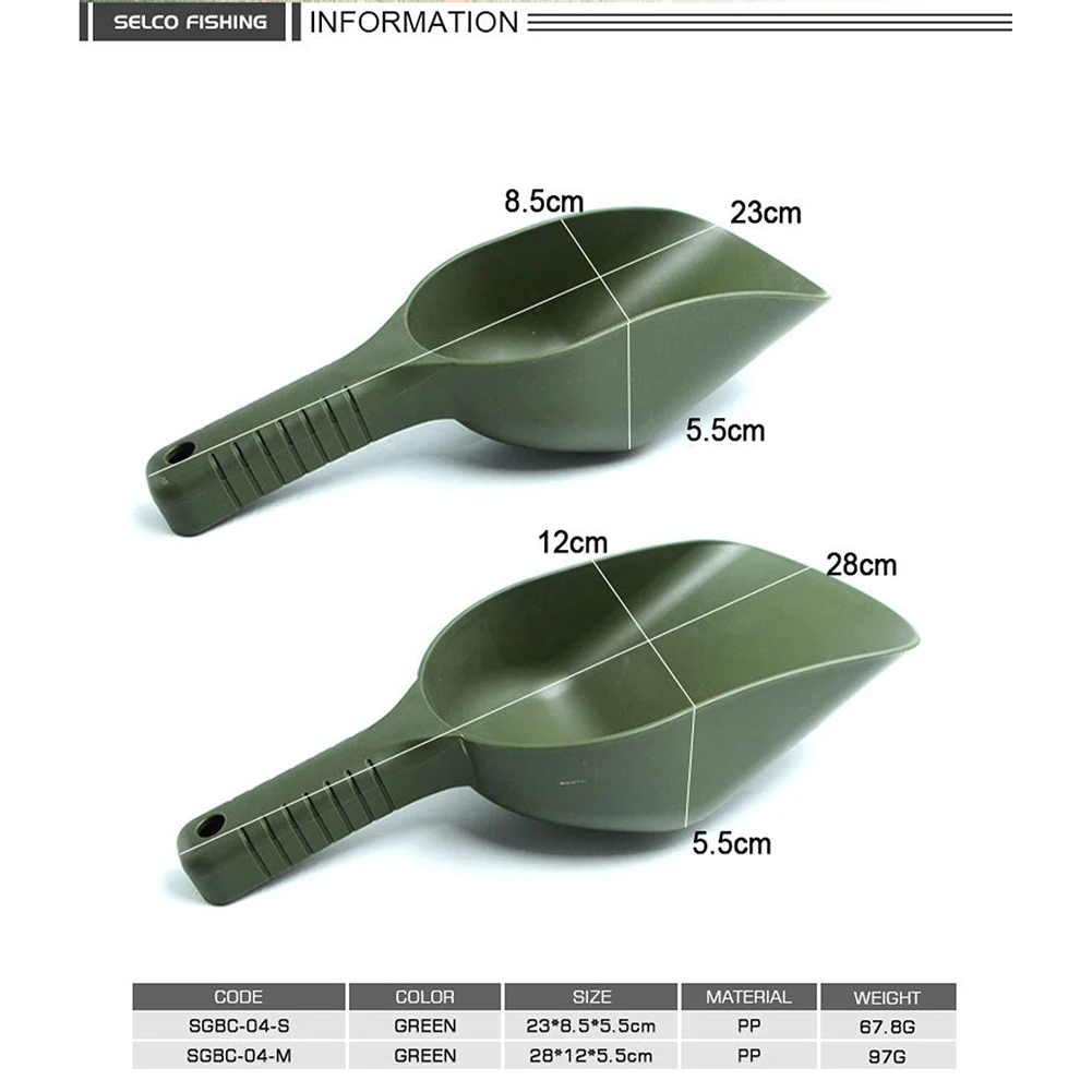 1pcs Baiting Throwing Spoon Bait Scoop Carp Fishing Tool For Feeding Particles Bonito Carp Fishing Lure Casting Shovel For Spomb image 6