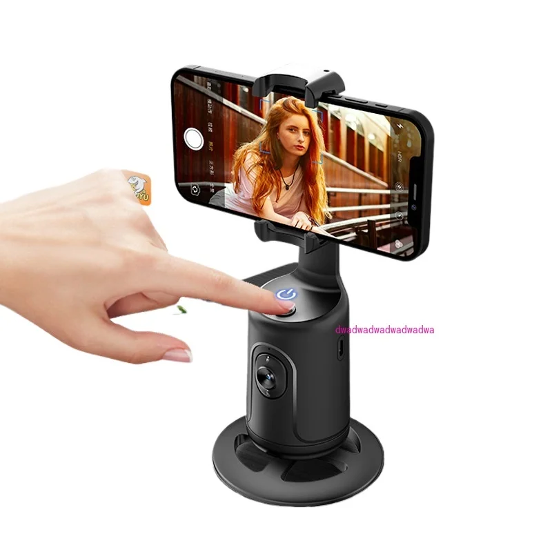 Follow-up PTZ P01 intelligent AI facial recognition 360 ° mobile phone holder stabilizer live photography automatic tracking