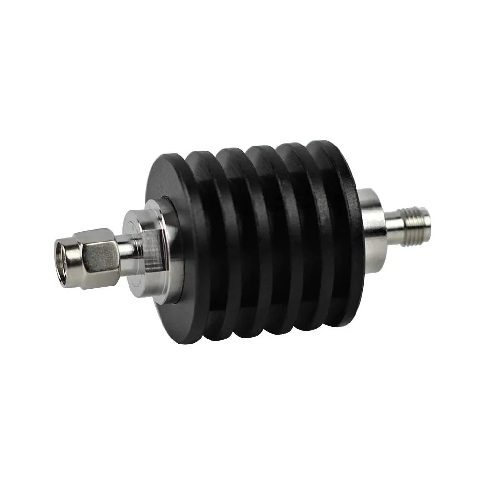10W SMA Type Attenuator DC-3Ghz/4Ghz 1/2/3/5/6/10/15/20/30db/40db SMA Male Plug to Female Jack RF Coaxial Power Connector 50ohm