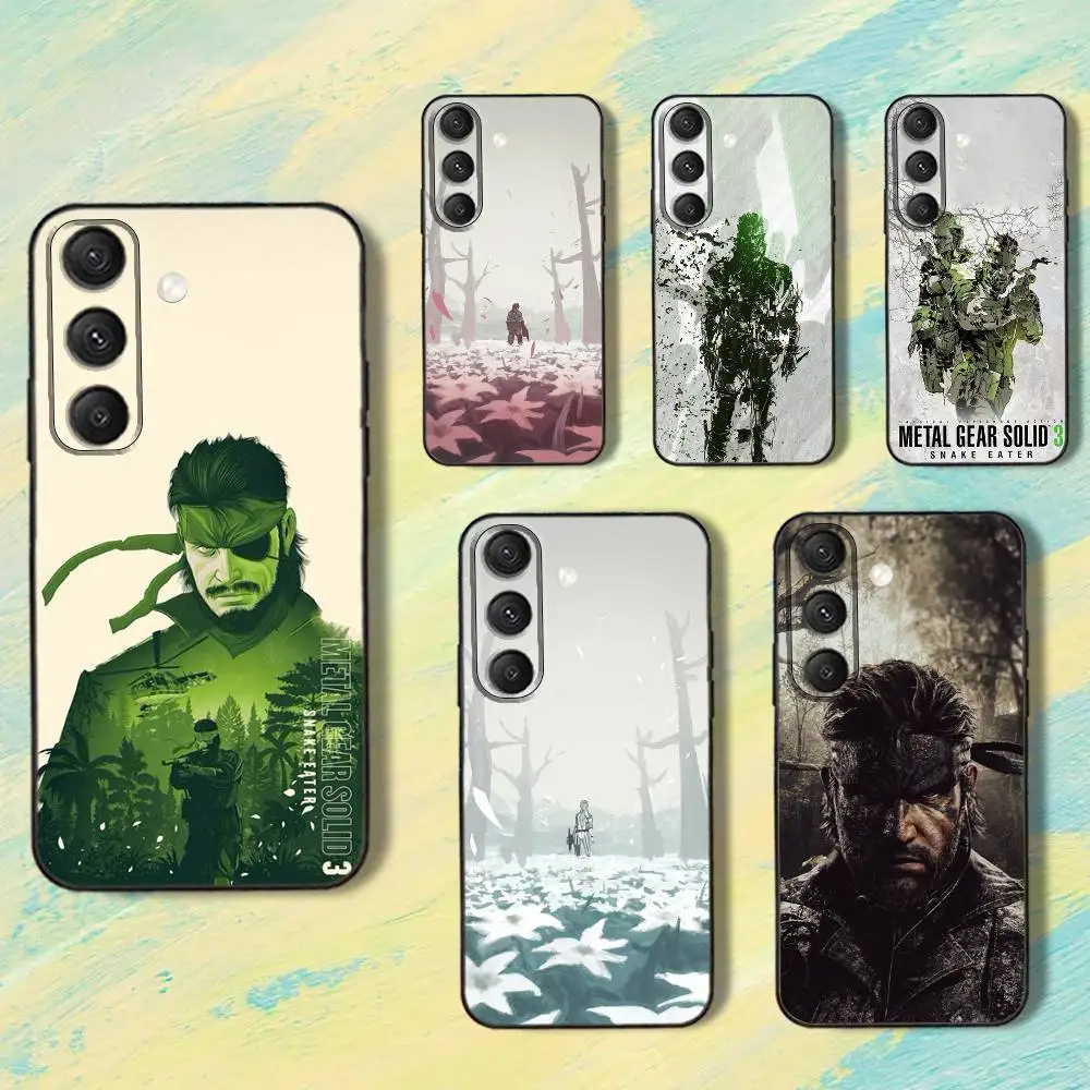 

M-MGS MetalS Gear Solid-es Phone Case For Samsung S25,S24,S10,S22,S21,S20,S23,Ultra,Plus,Lite,FE,Soft Silicone Black Cover