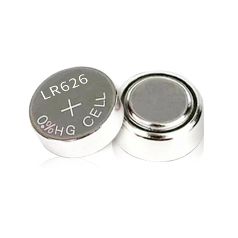 1.55V Button Cells Versatile AG4 LR626 377 Button Batteries Simple Installation Suitable for Watches Cameras & Toy