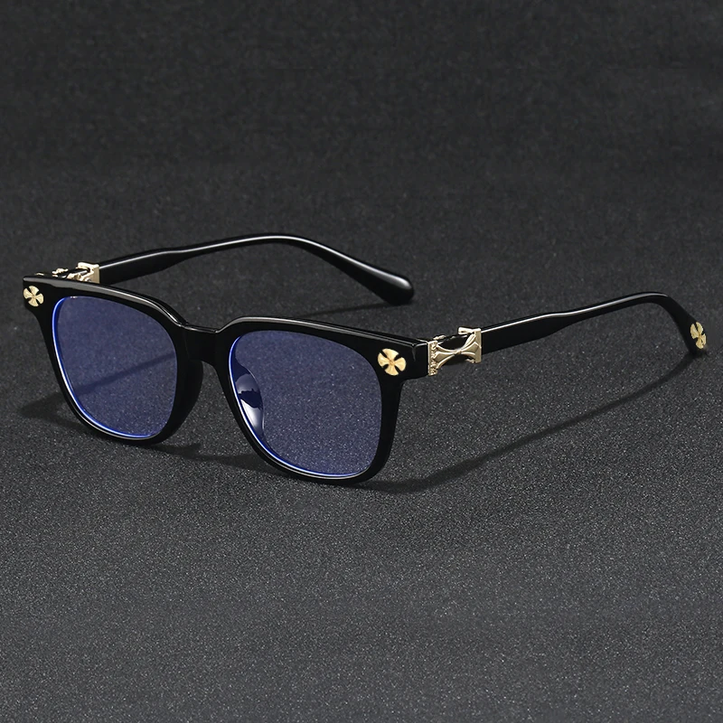 2026 New Women's Oversized Fra - مراجعة Gaming Glasses Blue وسعره