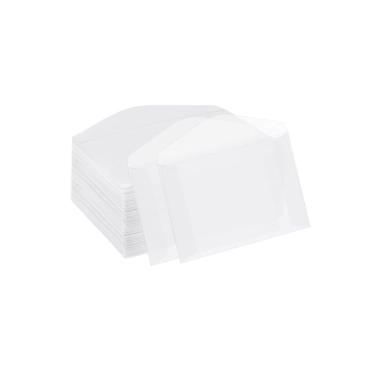 50PCS Blank Envelope Translucent Paper Envelopes Set Letter Vintage Wedding Invitation Envelopes for Cards