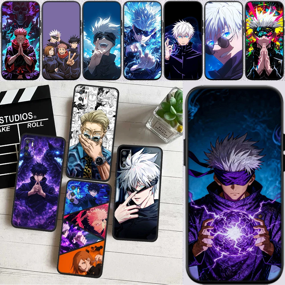 Jujutsus Gojo Phone Case for Samsung Galaxy A11 A12 A13 A15 A52S A53 A55 A56 A70 A71 A72 A73 F06 F16 F56
