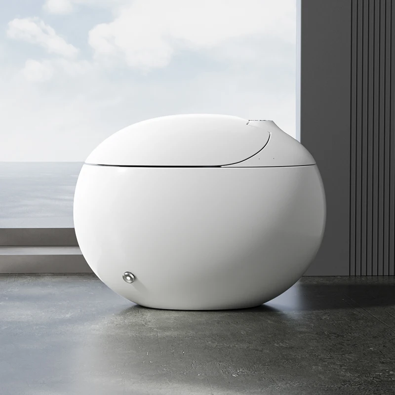 

Intelligent Toilet, Modern Technology, Seat Heating, Remote Control Function, Automatic Cleaning, Floor-mounted, Sensor Flush,