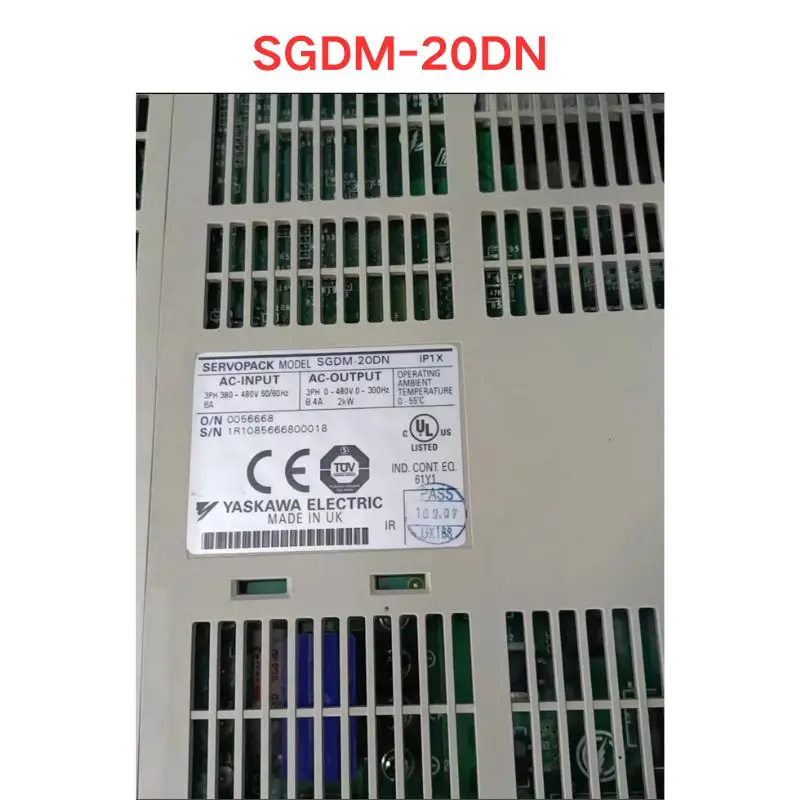 Used OEM disassembled parts SGDM-20DN drive Functional test OK