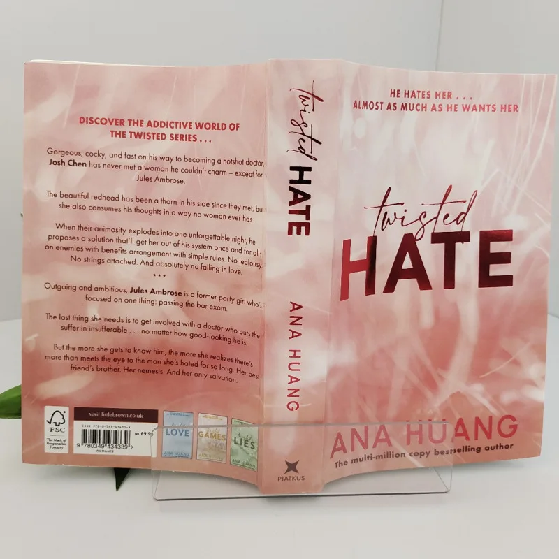 ความเกลียดชังที่บิดเบี้ยวโดยอานา หวง: นิยายรักโรแมนติกจากศัตรูสู่คนรักที่มีเสน่ห์อันต้องห้ามและความลับ