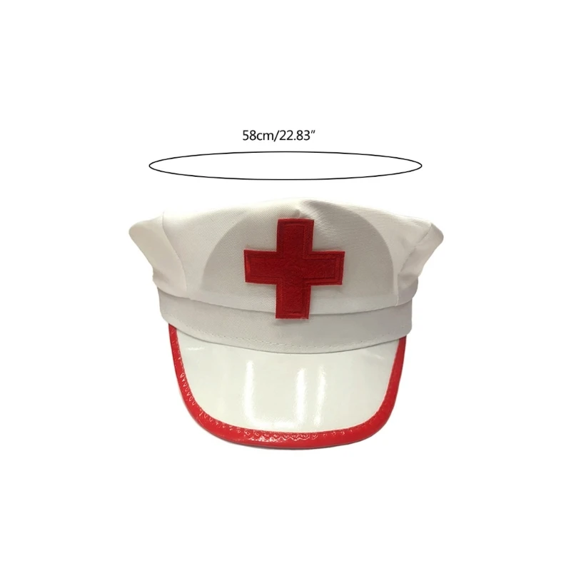 Chapeaux de Cosplay pour fête d'infirmière, accessoire de mascarade pour garçon, F3MD