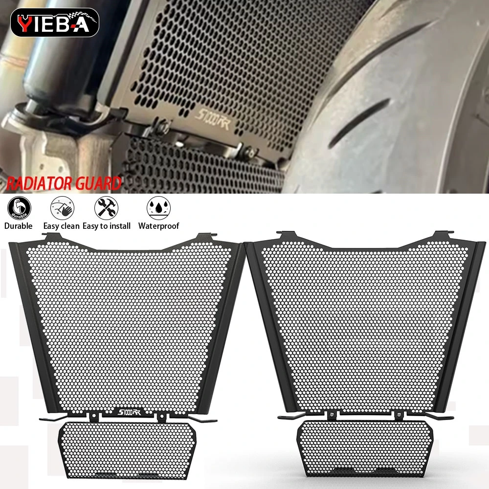 

FOR BMW S1000RR M1000RR 2019 2021 2022 2023 2024-2026 S1000R M1000R 2025 Radiator Guard Cooler Cover Protection Protector Grill