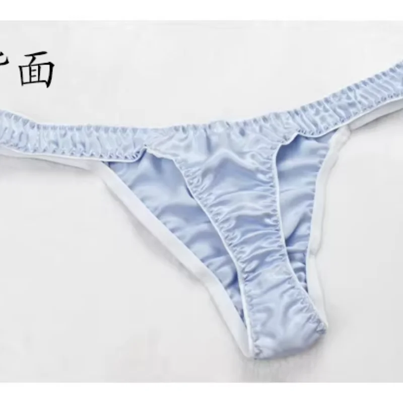 10pcs/lot Women\'s Pure Silk Thong  Sexy Lingerie Underwear for Women Free Shipping