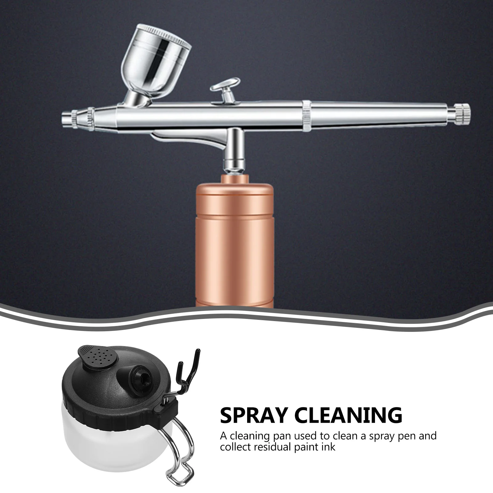 ปากกาทำความสะอาดแบบพ่น 1 ชิ้น อุปกรณ์อเนกประสงค์ ทนทาน สำหรับทำความสะอาดหัวพ่นสี อุปกรณ์เสริมสำหรับทำความสะอาด ปากกาทำความสะอาดแบบพ่น
