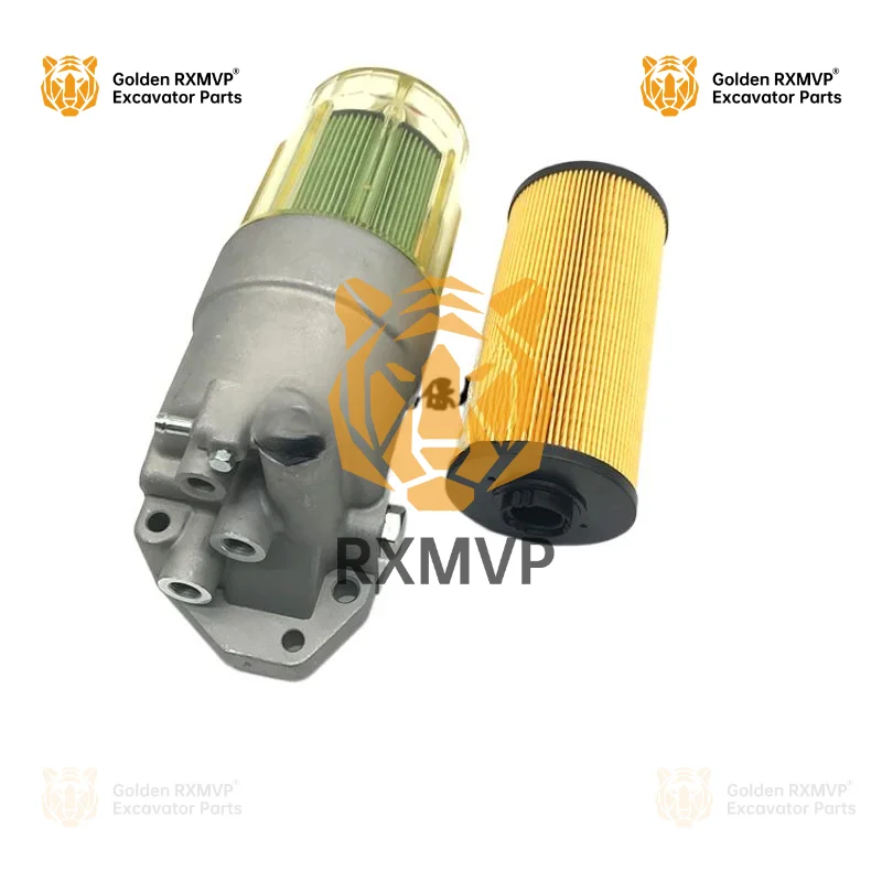 Excavator Xcmg Xe75da 80 135b 230 335c 370c Oil Water Seperator Assembly Diesel Filter Element