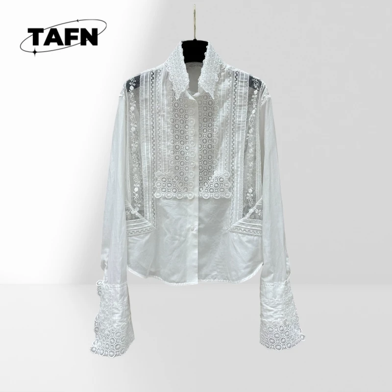 

25 New Retro Style High-Grade Cashmere Warm Leisure Women's Pattern Shirt Fashionable All-Match Simple CharmingA25286