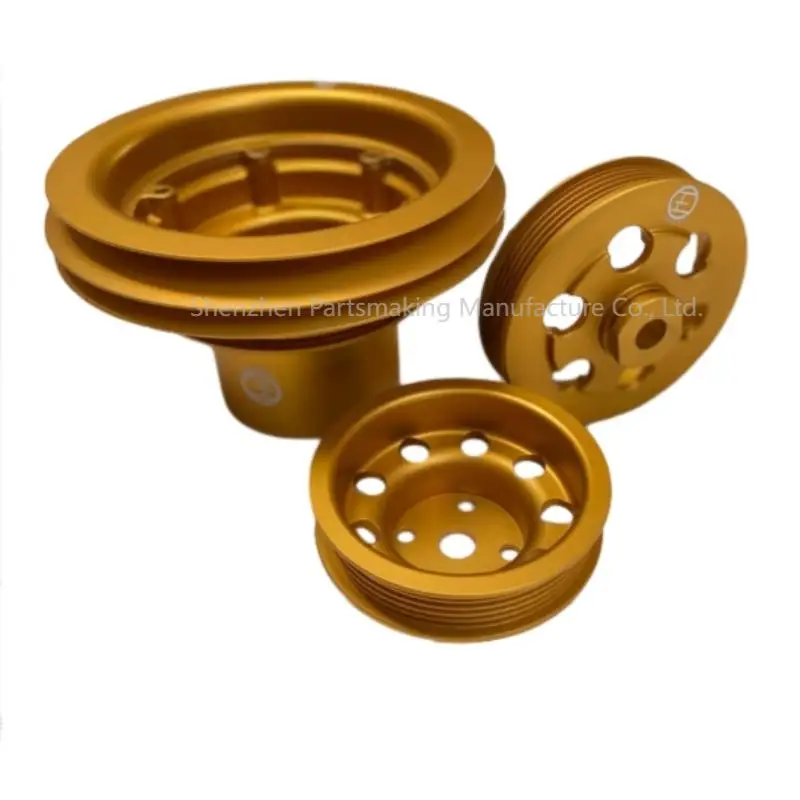 Детали из твердого анодированного алюминия, обработанные на станке с ЧПУ