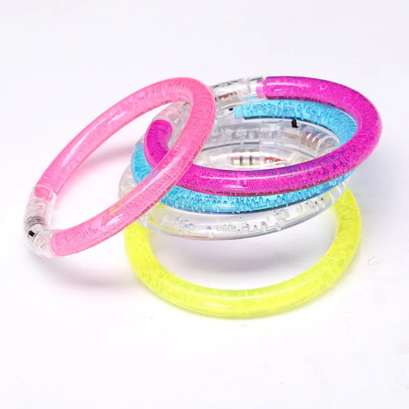 10pcs Glow Sticks Bracelets Novel Luminous Stick Bracelet LED Flashing Wristband Children Glowing In The Dark Toy Party Supplies