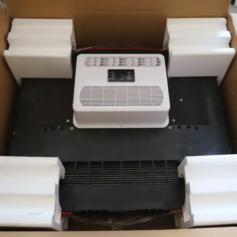 Picture 7: 24V 12 Volt Rooftop Dc Electric Truck Caravan Parking 12v marine air conditioner