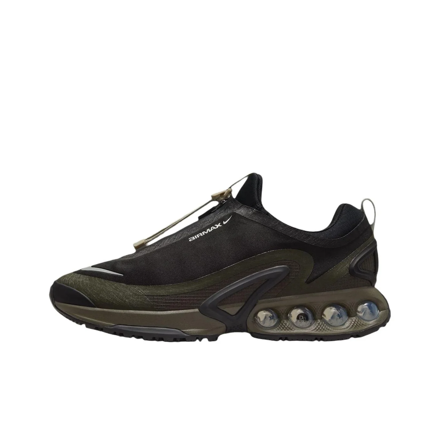 

Nike Air Max Dn Casual Running Shoes Unisex Black Green HQ8605-002